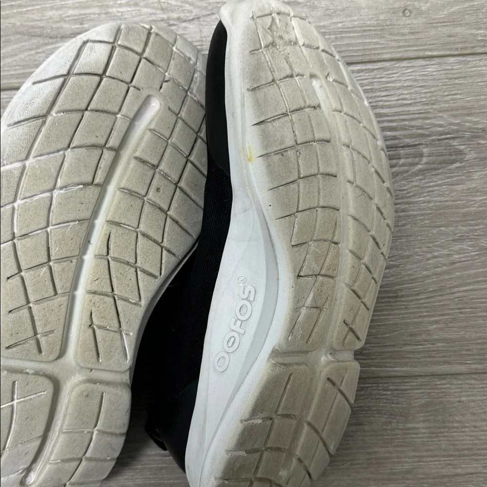 OOFOS women's sport LS sneakers black size 8 - Picture 4 of 4